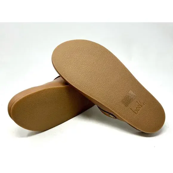 Beek Brant Leather Tan Brown Mules Clogs NIB - Picture 7 of 11